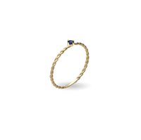 Ringe Rubinia Dame in Gelbgold Zaffiro AN357GZB